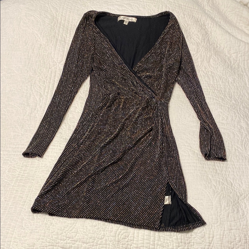 Rowa Dress with Plunge Neckline